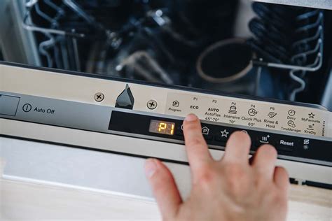 how to reset kitchenaid dishwasher